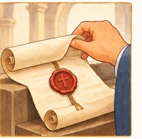 Illustration de l'étape 9 de la messe : La deuxième lecture