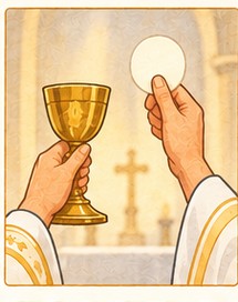 Illustration de l'étape 22 de la messe : Le grand Amen
