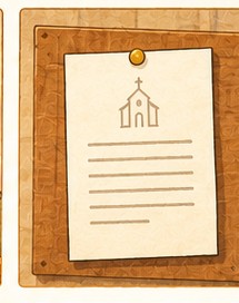 Illustration de l'étape 29 de la messe : Les annonces