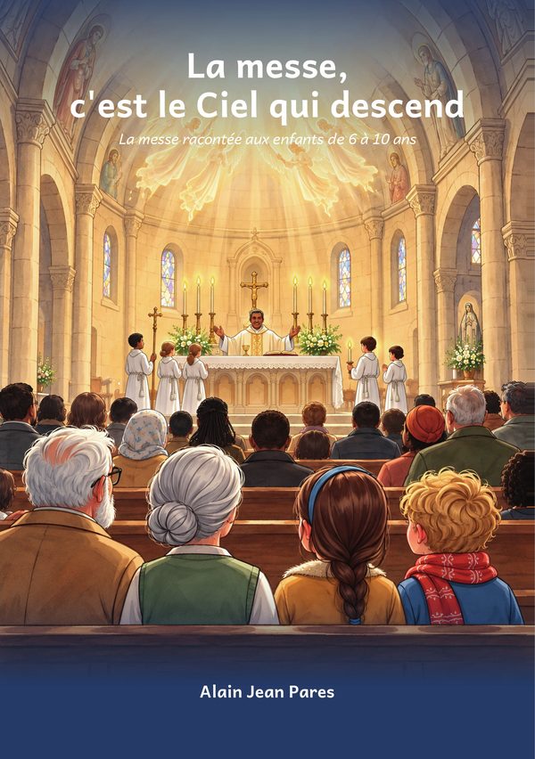 Couverture de « La messe, c'est le Ciel qui descend »